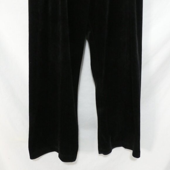 Unbranded | small | Black Velour Relaxed Fit Loungewear Pants - Picture 7 of 16